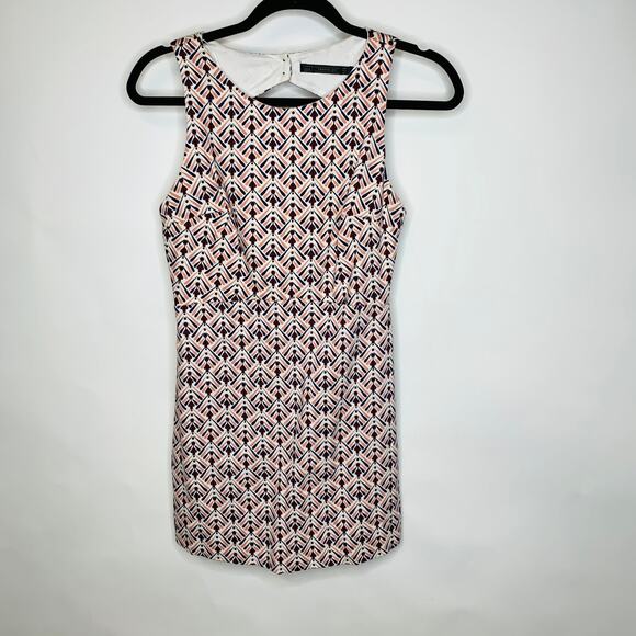Zara Geometric Skort Romper Sz Small - Picture 1 of 7